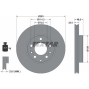 Textar | Bremsscheibe | 92125503