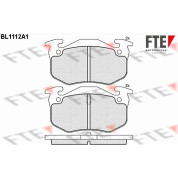 FTE | Bremsbelagsatz, Scheibenbremse | 9010029