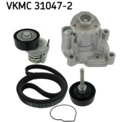 SKF | Wasserpumpe + Keilrippenriemensatz | VKMC 31047-2