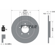 Textar | Bremsscheibe | 92239103