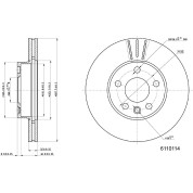 Metzger | Bremsscheibe | 6110114