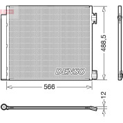 Denso | Kondensator, Klimaanlage | DCN46026