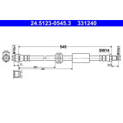 ATE | Bremsschlauch | 24.5123-0545.3