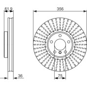 BOSCH | Bremsscheibe | 0 986 479 349