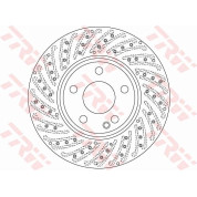 TRW | Bremsscheibe | DF6262S