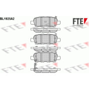 FTE | Bremsbelagsatz, Scheibenbremse | 9010511