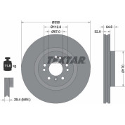 Textar | Bremsscheibe | 92150605