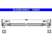 ATE | Bremsschlauch | 24.5228-0245.3