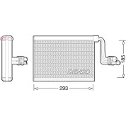 Denso | Verdampfer, Klimaanlage | DEV05002