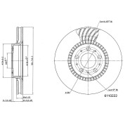 Metzger | Bremsscheibe | 6110222