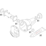 Corteco | Dichtungssatz, Differential | 19536138