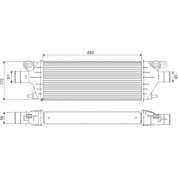 Valeo | Ladeluftkühler | 818379