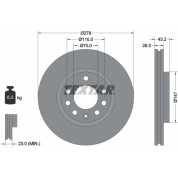 Textar | Bremsscheibe | 92156400