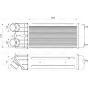 Valeo | Ladeluftkühler | 818663