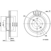 Metzger | Bremsscheibe | 6110858