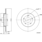 Metzger | Bremsscheibe | 6110101