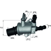 Mahle | Thermostat, Kühlmittel | TI 143 88