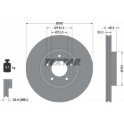 Textar | Bremsscheibe | 92130403