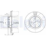 Delphi | Bremsscheibe | BG2784