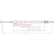 Metzger | Seilzug, Feststellbremse | 10.4657