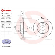 Brembo | Bremsscheibe | 09.A258.10