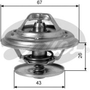 Gates | Thermostat, Kühlmittel | TH01991G1