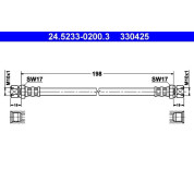 ATE | Bremsschlauch | 24.5233-0200.3