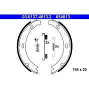 ATE | Bremsbackensatz, Feststellbremse | 03.0137-4013.2