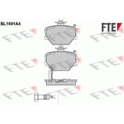 FTE | Bremsbelagsatz, Scheibenbremse | 9010302