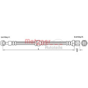 Metzger | Bremsschlauch | 4110191