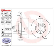 Brembo | Bremsscheibe | 09.C657.11