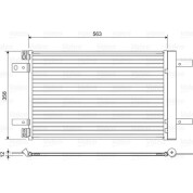 Valeo | Kondensator, Klimaanlage | 822550