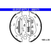 ATE | Bremsbackensatz, Feststellbremse | 03.0137-0171.2