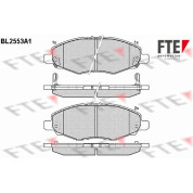 FTE | Bremsbelagsatz, Scheibenbremse | 9010807