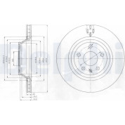 Delphi | Bremsscheibe | BG4090