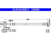 ATE | Bremsschlauch | 24.5142-0290.3