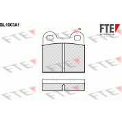 FTE | Bremsbelagsatz, Scheibenbremse | 9010000