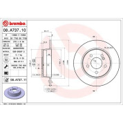 Brembo | Bremsscheibe | 08.A737.11