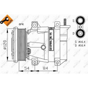 NRF | Kompressor, Klimaanlage | 32220