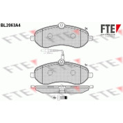 FTE | Bremsbelagsatz, Scheibenbremse | 9010646