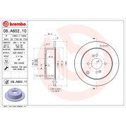 Brembo | Bremsscheibe | 08.A602.11