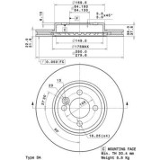 Brembo | Bremsscheibe | 09.A761.11