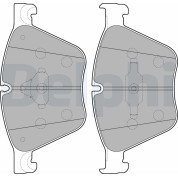 Delphi | Bremsbelagsatz, Scheibenbremse | LP2210