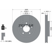 Textar | Bremsscheibe | 92098900