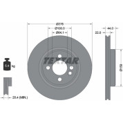 Textar | Bremsscheibe | 92262403