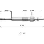 Valeo | Glühkerze | 345130