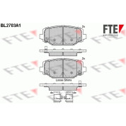 FTE | Bremsbelagsatz, Scheibenbremse | 9010929