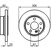 BOSCH | Bremsscheibe | 0 986 478 566