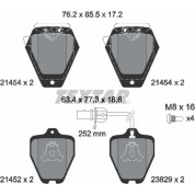 Textar | Bremsbelagsatz, Scheibenbremse | 2145401