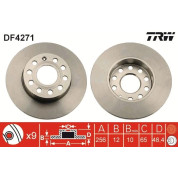 TRW | Bremsscheibe | DF4271